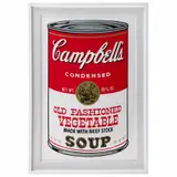 Andy Warhol, II.54: Campbell's Soup II, Old Fashioned Vegetable Soup, Serigrafía sin número de tiraje