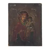 Icono, RUSIA, PRINCIPIOS DEL SIGLO XX, Óleo sobre madera