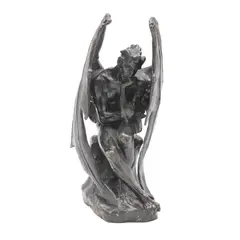 Satán*, FRANCIA, CA., 1900, Bronce, patinado en color marrón
