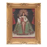 ESCUELA CUZQUEÑA, SIGLO XX by la Virgen Con El Niño, Óleo sobre tela, adherido a tablero, sold May 2026