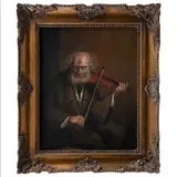 André Martins de Barros, Untitled, Óleo sobre tela