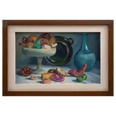 Alfonso Tirado, Dulces, Óleo sobre tela