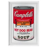 Andy Warhol, II. 59: Campbell's II Hot Dog Bean Soup, Serigrafía sin número de tiraje