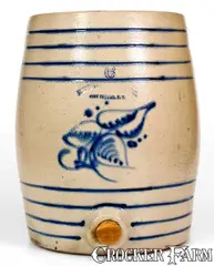 Fort Edward Stone Ware Co., FORT EDWARD STONE WARE CO. / FORT EDWARD, N.Y. Water Cooler (6 Gallons), circa 1880, Stoneware