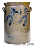 L.D. Funkhouser & Co, L.D. FUNKHOUSER & CO. / STRASBURG, VA Four-Gallon Stoneware Jar, circa 1880, Stoneware