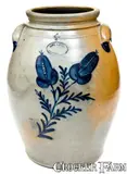 Sam'l L. Irvine, SAM'L L. IRVINE / NEWVILLE, PA. Stoneware Jar, circa 1865, Stoneware