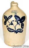 John Young. & Co, Rare JOHN YOUNG & CO. / HARRISBURG, PA Stoneware Jug, circa 1856-1858, Stoneware