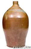 J. Miller, Rare 2 Gal. J. MILLER / WHEELING, VA Stoneware Jug, circa 1825-1835, Stoneware