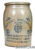 T.F. Reppert, T. F. REPPERT / SUCCESSOR TO / JAMES HAMILTON & CO. / GREENSBORO, PA Jar