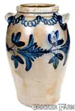 B.C. Milburn, 4 Gal. B. C. MILBURN / ALEXA. Alexandria, VA Stoneware Jar