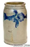 H. C. Smith, H. C. SMITH / ALEXA., DC Stoneware Jar with Floral Decoration, circa 1835, Stoneware