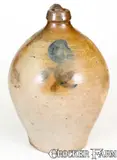 C. Crolius, C. CROLIUS / MANUFACTURER / NEW-YORK Stoneware Jug with Cobalt Decoration, circa 1825, Stoneware