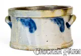 JOHN BELL / WAYNESBORO, PA Stoneware Butter Crock by John Bell, circa 1850-1880, Stoneware, sold Mar 2019