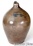 J. Remmey, 2 Gal. J. REMMEY / MANHATTAN WELLS / NEW-YORK Stoneware Jug