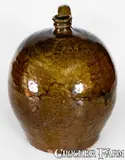 David Drake, Dave, Stony Bluff Manufactory, Edgefield District, SC Stoneware Jug, Incised "Lm", circa 1855, Stoneware