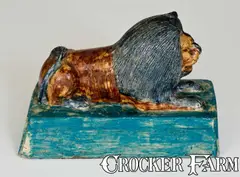 Moore Ceramics, Rare Sewerile Tile Marked MOORE CERAMICS / UHRICHSVILLE, OHIO, early 20th century, Stoneware