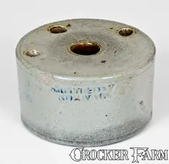 Smith & Day, Rare SMITH & DAY / NORWALK Stoneware Inkwell, circa 1840, Stoneware