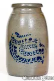Richey & Hamilton, RICHEY & HAMILTON / PALATINE, W. VA Stoneware Canning Jar
