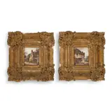 James Aumonier, A Pair Of Watercolours. 'A Cottage At Steyning' & Another, Watercolour