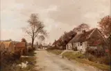 William Greaves, Track Through The Village, 1887, Oil on canvas