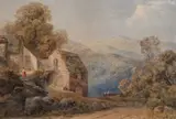 Willliam Charles Goddard, Saltash Mill, Devon, Watercolour