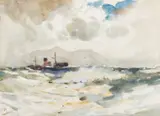 Frank Henry Mason, Steamer Off The Coast