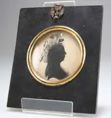 John Miers, Silhouette Portrait Of A Lady