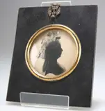 John Miers, Silhouette Portrait Of A Lady