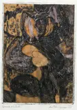 Judith Downie, Abstract, 1961, Etching