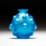 René Lalique (French, 1860-1945), 'Tournesols', A Vase, Designed 1927 by René Lalique, glass, etched R, sold Jul 2023