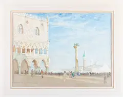 Walter Herbert Allcott, View Of Venice, 1928, Watercolour
