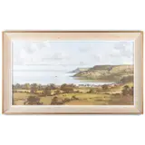 Sam Mclarnon, Coastal Landscape, Oil on canvas