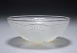 René Lalique (French, 1860-1945), A 'Coquilles' Bowl by René Lalique, glass, moulded R Lalique mark, sold Jun 2023