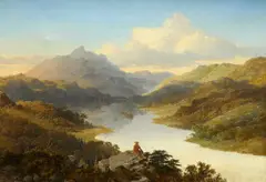 Edmund H. Niemann, Loch Lomond, Oil on canvas