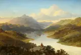 Loch Lomond by Edmund H. Niemann, Oil on canvas, sold Jun 2023