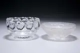 René Lalique (French, 1860-1945), A 'Coquilles' Bowl, And A Tiffany & Co Glass Bowl by René Lalique, glass, moulded and etched R, sold May 2023