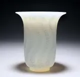 René Lalique (French, 1860-1945), A 'Meduse' Vase, Designed 1921 by René Lalique, glass, etched LALIQUE signature to the underside, sold May 2023