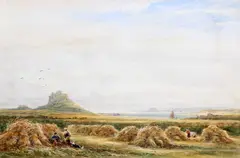 James Orrock, Holy Island, Watercolour