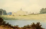 William Page, Castle Howard, Watercolour and pencil