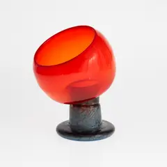 Goblet, Nuutajärvi by Kaj Franck, fabric damage, sold Sep 2026