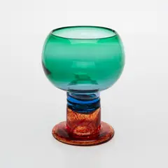 Pokaali, Nuutajärvi by Kaj Franck, multicolored glass, sold Sep 2026