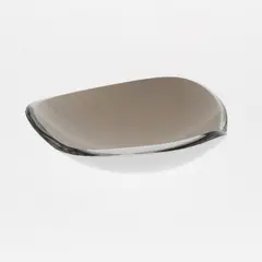 Art Glass, Egg Shell, Iittala by Gunnel Nyman, clear and white cased glass, sold Sep 2026