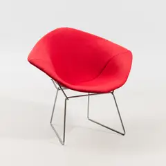 Harry Bertoia, Bertoia diamond -chair, Knoll, chrome frame