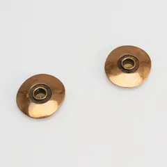 Bertel Gardberg, A pair of Candlesticks, Boda Finland, bronze