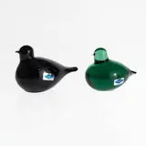 Oiva Toikka, Decorations birds, 2 pcs, Pulmu, Nuutajärvi, glass
