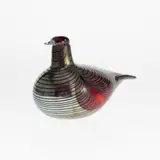 Oiva Toikka, Decoration bird, Fasaani, Nuutajärvi, glass