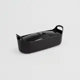 Timo Sarpaneva, Fish casserole, Rosenlew, 1960's, cast iron and red enamel
