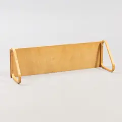 Shelf, model 112B, Artek, late 20th century by Alvar Aalto, lacquered birch, sold Aug 2026