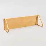 Alvar Aalto, Shelf, model 112B, Artek, late 20th century, lacquered birch