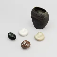 Paul Envalds, Art Ceramics, 5 pcs, Arabia, glazed ceramics